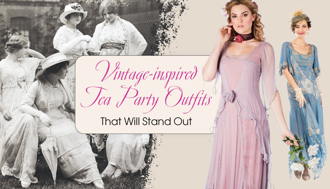 Vintage-inspired Tea Party Outfits That Will Stand Out - Wardrobeshop WardrobeShop Vintage-inspired Tea Party Outfits That Will Stand Out - Wardrobeshop WardrobeShop