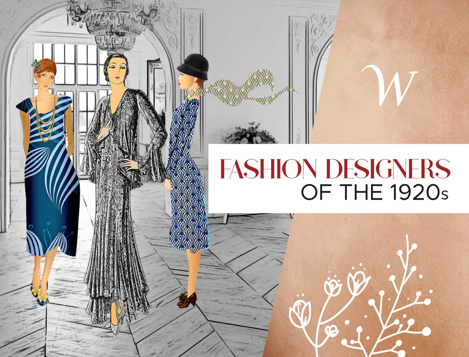 designer 1920s dresses 1920s summer dress with art deco design and elbow sleeves