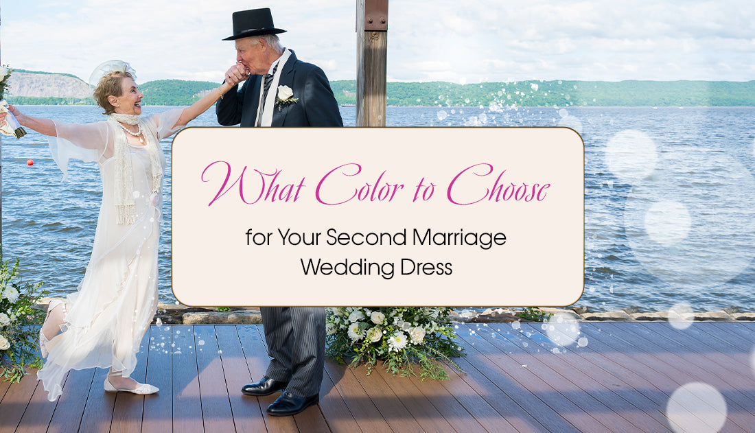 What color to choose for your second marriage wedding dress: A Guide WardrobeShop What color to choose for your second marriage wedding dress: A Guide WardrobeShop