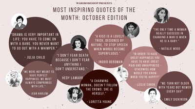 Most Inspiring Quotes of the Month: October Edition