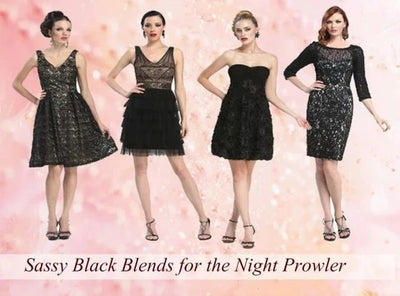 Sexy Black Cocktail Dresses