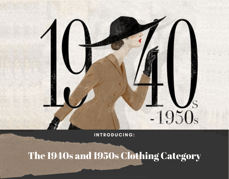 The 1940s and 1950s Clothing Category - WardrobeShop - Post-War 40s