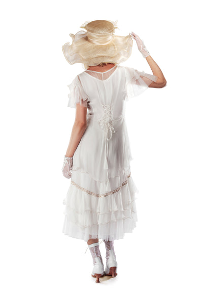 Phoenix Country Boho Wedding Dress in Ivory by Nataya