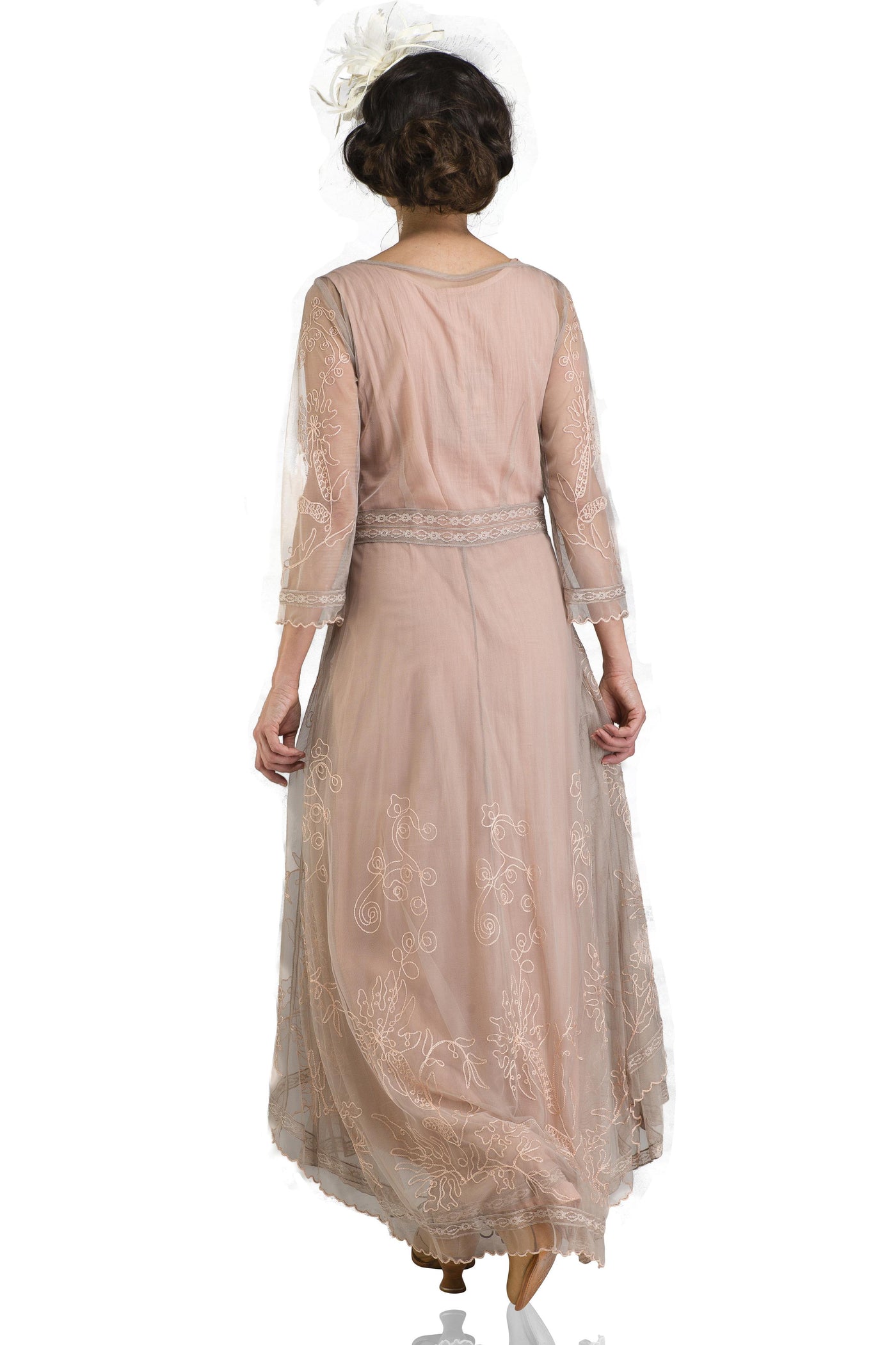 Downton Abbey Tea Party Gown 40163 in Quartz by Nataya