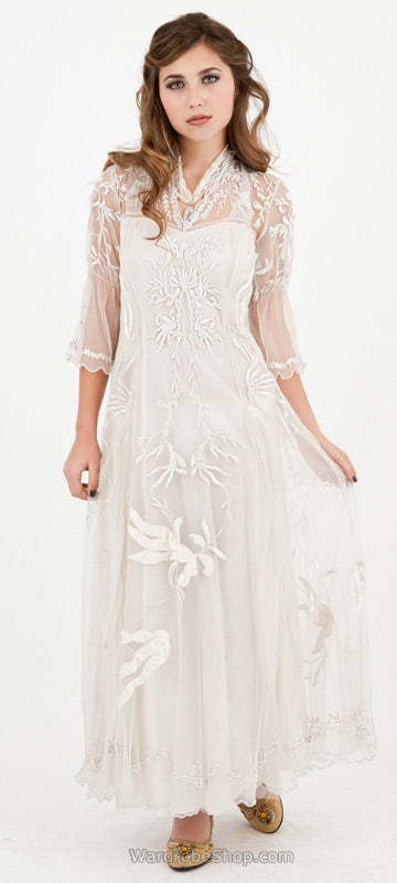Sultry Elizabeth Wedding Dress in Ivory by Nataya - SOLD OUT