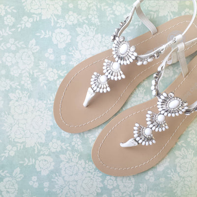 Sidney Bridal Sandals - SOLD OUT