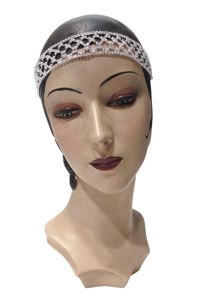 Flapper Style Deco Diamante Headband - SOLD OUT