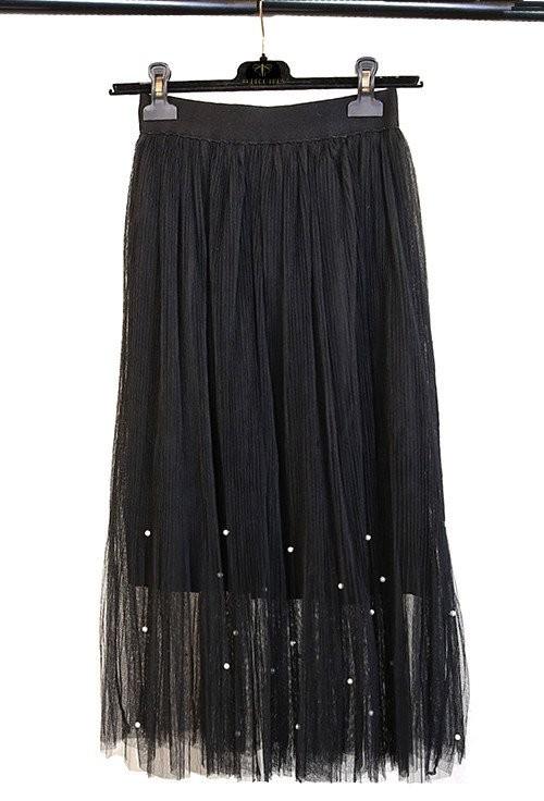Roaring 20s Midi Skirt in Black - SOLD OUT