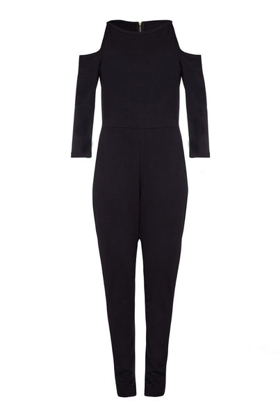 1920s Vintage Inspired Jumpsuit in Black - SOLD OUT