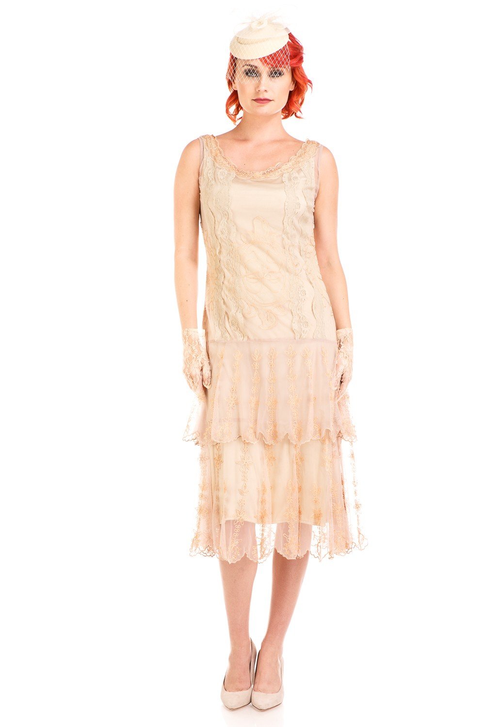 Age of Love Eva 1920s Flapper Style Dress in Vintage by Nataya –  WardrobeShop