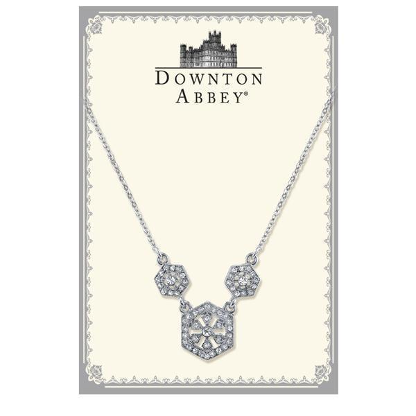 Downton Abbey Hexagon Necklace