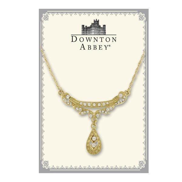 Downton Abbey Teardrop Necklace