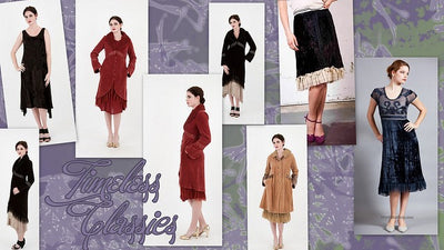 Velvet Dresses and Coats: Timeless Classics