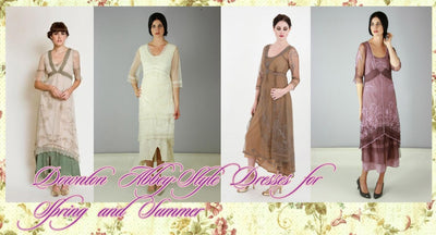 Downton Abbey-Style Dresses for Spring and Summer