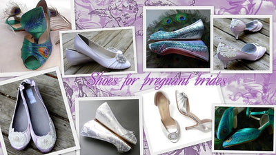 Dress Your Best as a Pregnant Bride. Shoes