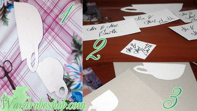 The personal card of your upcoming ceremony