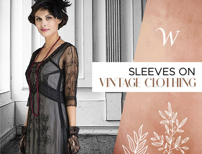 Sleeves on Vintage Clothing