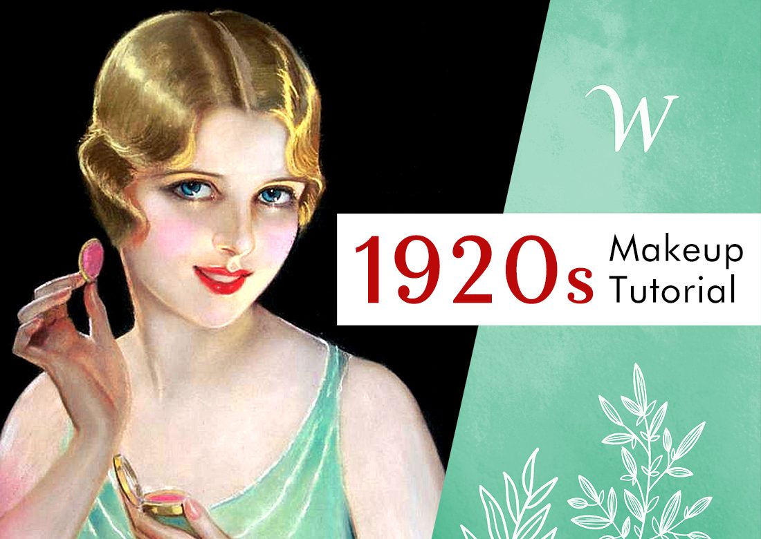 An Authentic 1920s Makeup Tutorial - WardrobeShop - Flapper Era