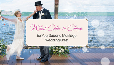 What Color to Choose for Your Second Marriage Wedding Dress