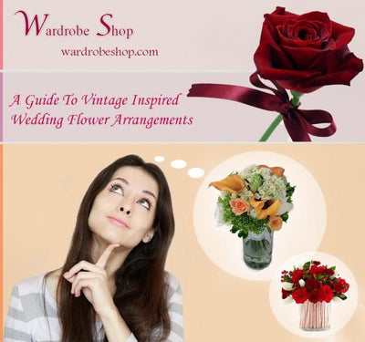 A Guide To Vintage Inspired Wedding Flower Arrangements