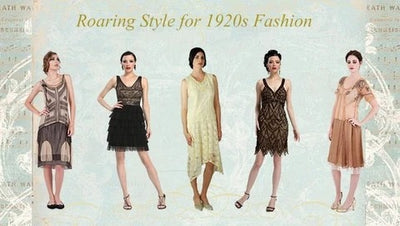 1920s Flapper Fashion Dresses
