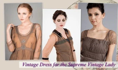 Authentic Vintage Dress for Fall 2014