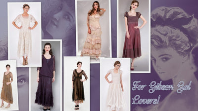 The best Nataya Dresses to go with Gibson Girl style