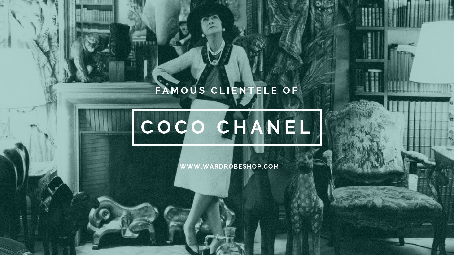 Iconic Coco Chanel and Model from the 1940s
