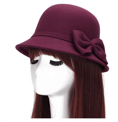 Elaine 1920s Vintage Style Cloche Hat