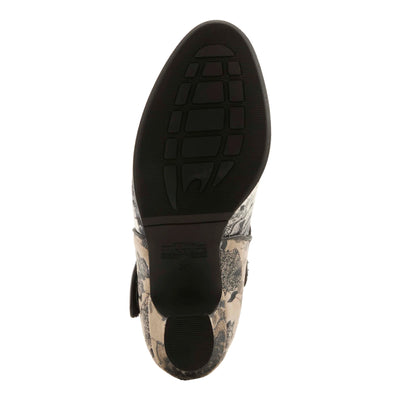 Fleurs de Soirée Heels in Black Multi