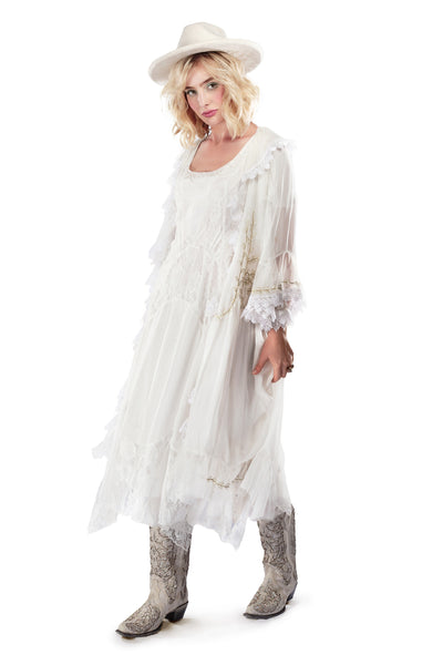 Seraphina Western Style Duster in Ivory by Nataya