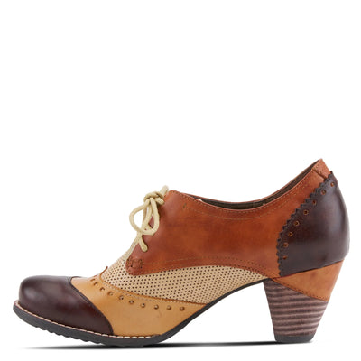 Jazz Dock Praque Oxford Heels in Brown