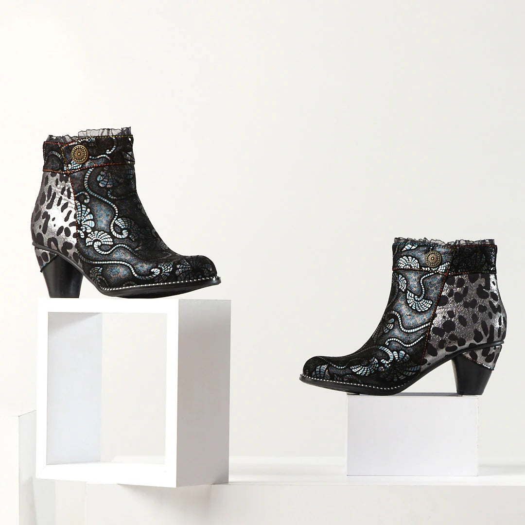Dessa Bootie in Black Multi