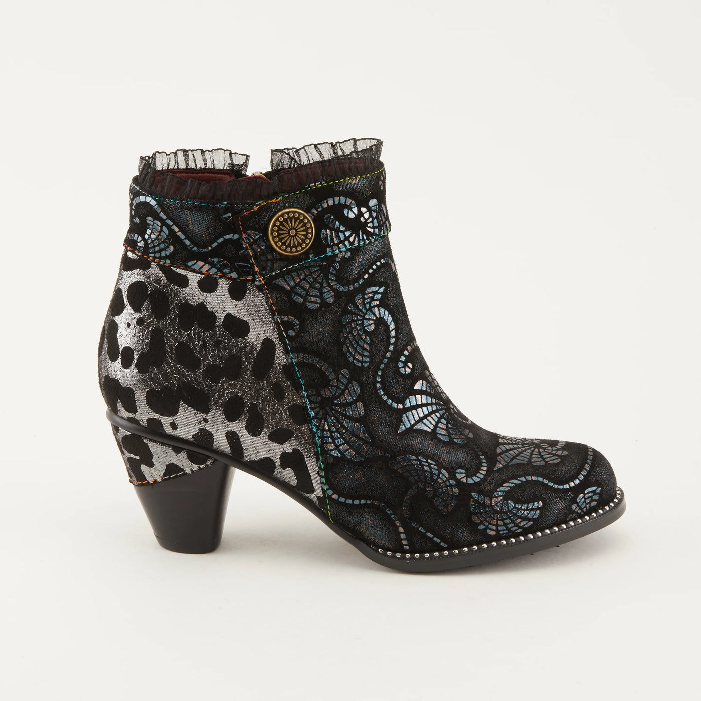 Dessa Bootie in Black Multi