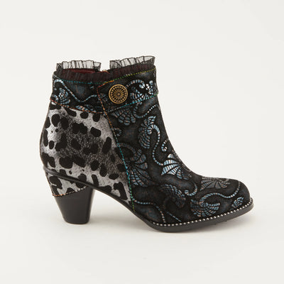 Dessa Bootie in Black Multi
