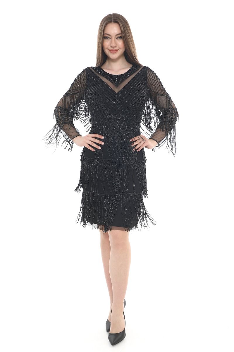 1920s Flapper Dresses - WardrobeShop Tagged "Black" 1920s Flapper Dresses - WardrobeShop Tagged "Black"