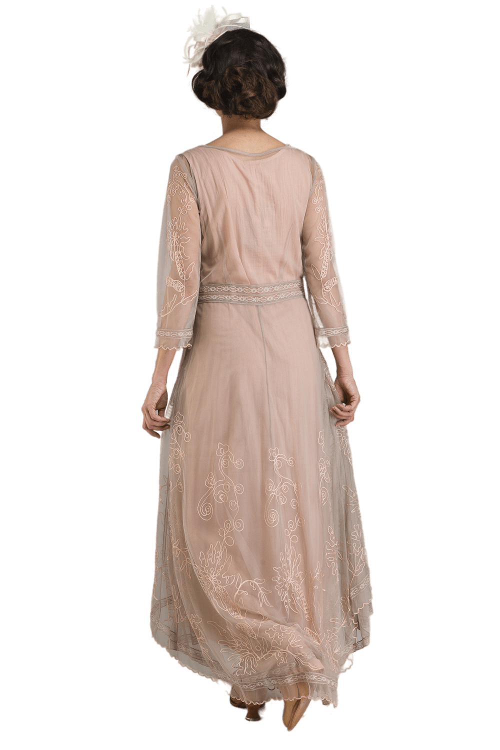 Downton Abbey Tea Party Gown in Quartz by Nataya