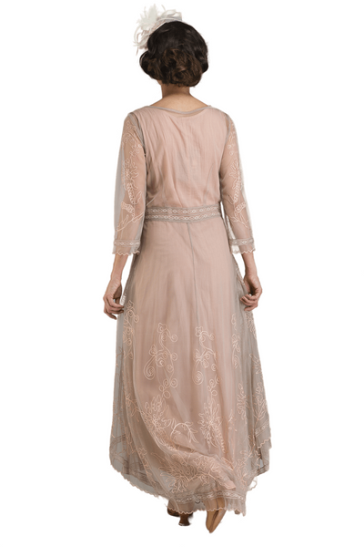 Downton Abbey Tea Party Gown in Quartz by Nataya