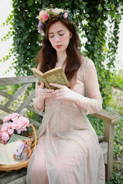 Downton Abbey Tea Party Gown in Quartz by Nataya
