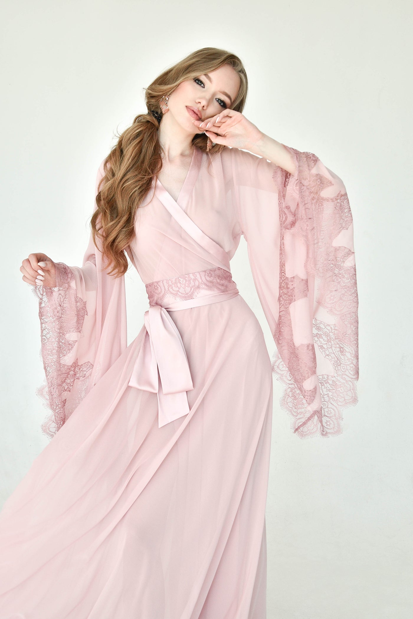 Seraphic Robe and Nightgown Set