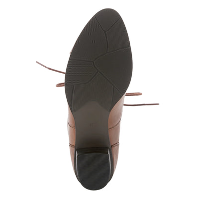 Galil Victorian Inspired Boots in Medium Brown