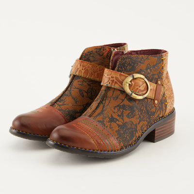 Georgiana Boots in Camel