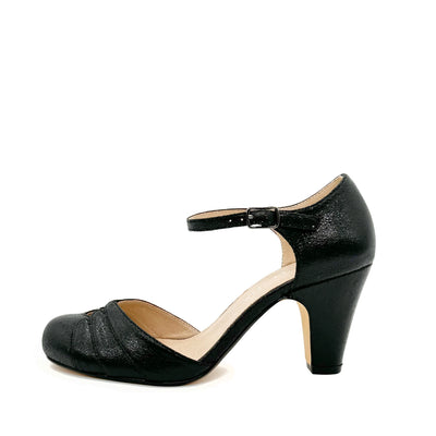 Goldie Roaring Twenties Heels in Black