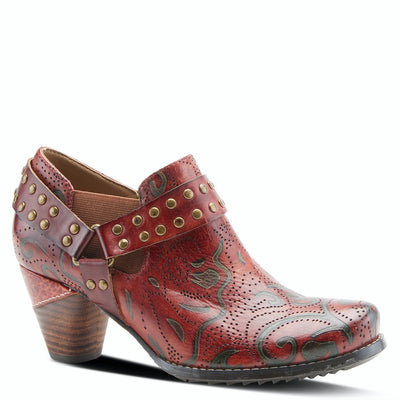 Monument Valley Oxford Heels in Mahogany