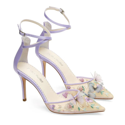 Viola 1920s Wedding Shoes in Ivory