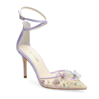 Viola 1920s Wedding Shoes in Ivory