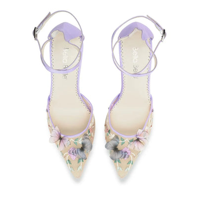 Viola 1920s Wedding Shoes in Ivory