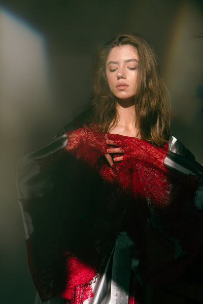 Pure Silk Robe and Nightgown Set