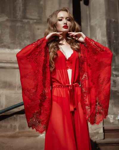 Lady Blacksleeves Sheer Robe