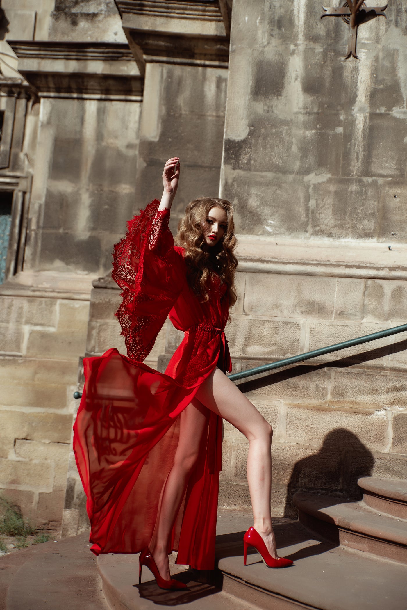 Lady Blacksleeves Sheer Robe